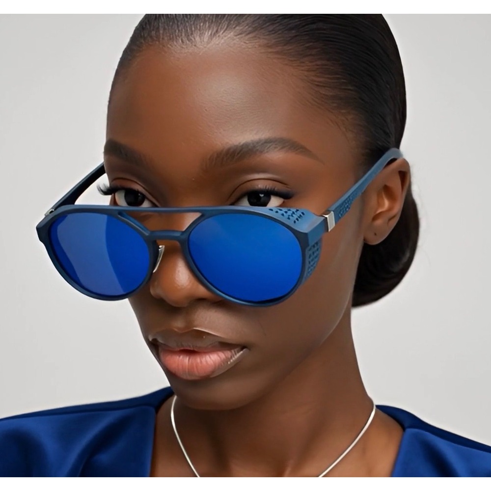 Eye Glasses Women Style Sunglasses Thick Frame Lentes Gafas UV400 Blue Lens 2026